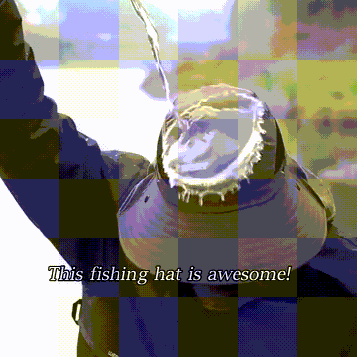 50+ Sun Protection Hat With Full Face & Neck Coverage