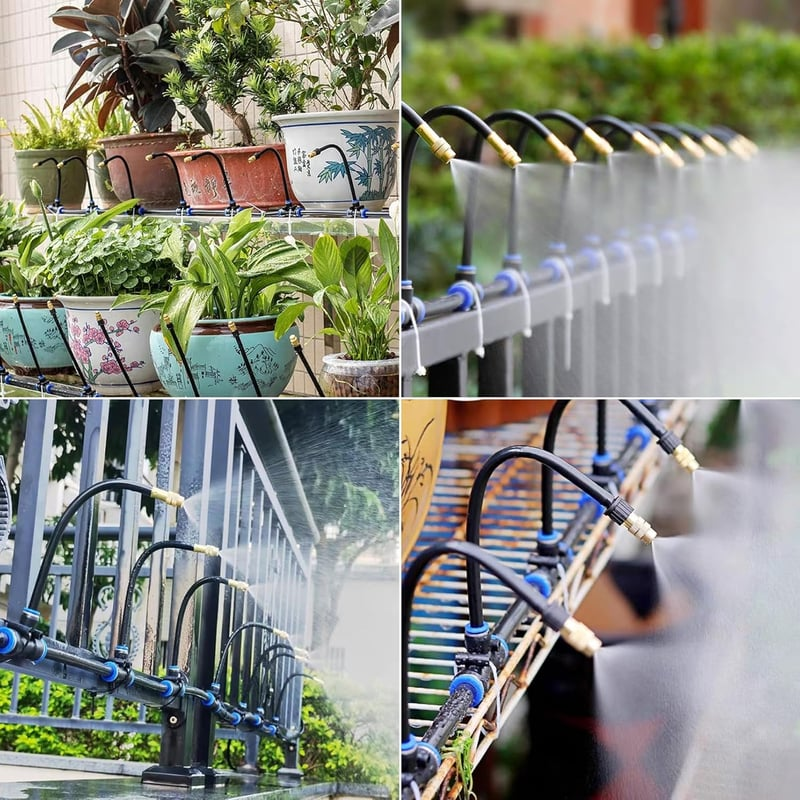 💗 360° Curved Garden Automatic Irrigation System