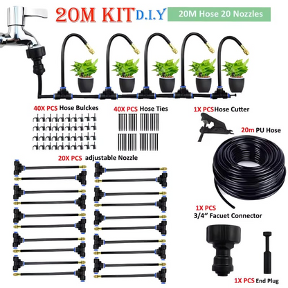 💗 360° Curved Garden Automatic Irrigation System