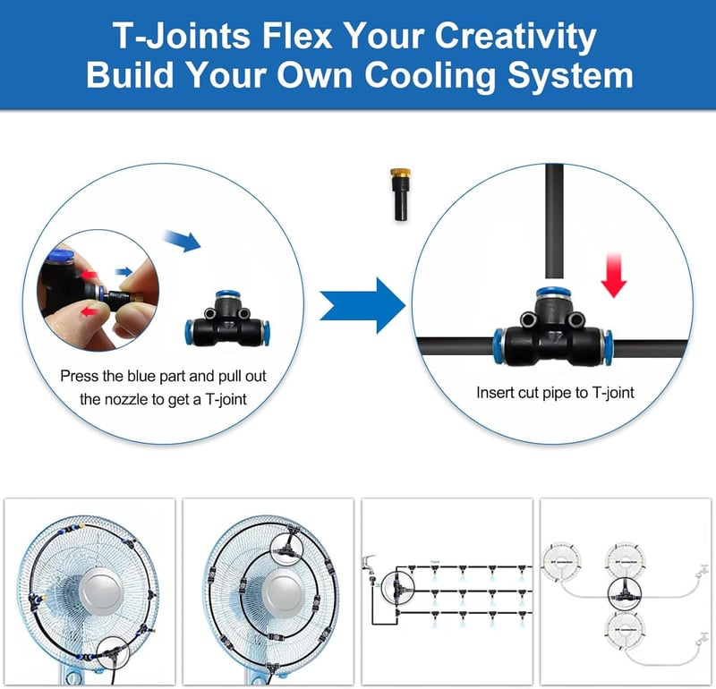 💗 360° Curved Garden Automatic Irrigation System