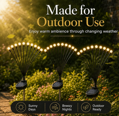 💡 Solar Firefly Garden Stake Lights💡
