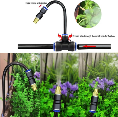 💗 360° Curved Garden Automatic Irrigation System