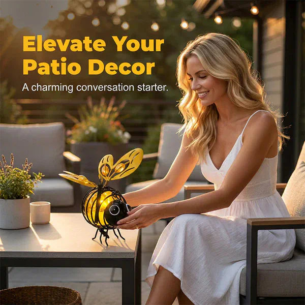 Hanging Solar Bee Light – Spread Joy Day and Night 🌞🌜