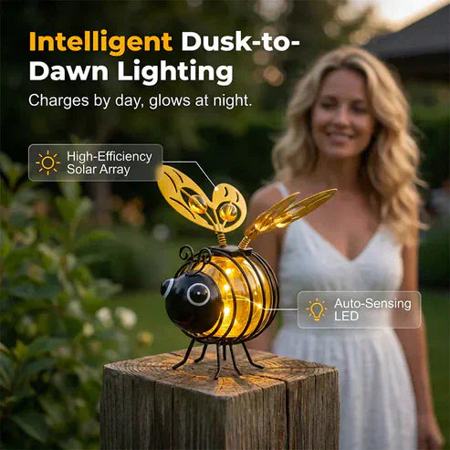Hanging Solar Bee Light – Spread Joy Day and Night 🌞🌜
