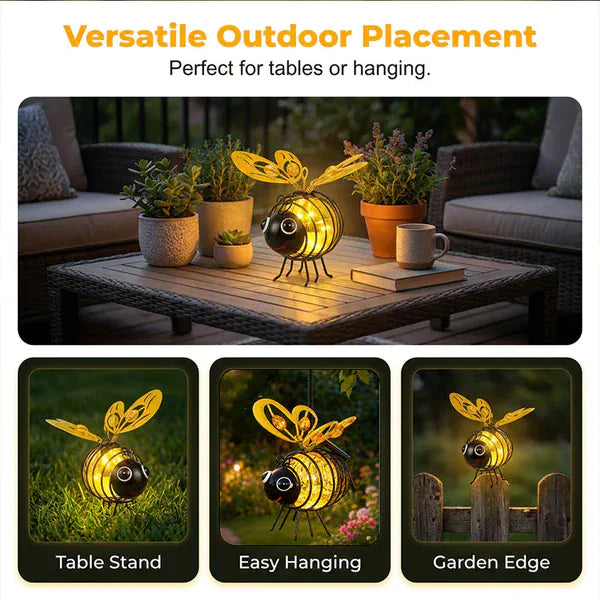 Hanging Solar Bee Light – Spread Joy Day and Night 🌞🌜