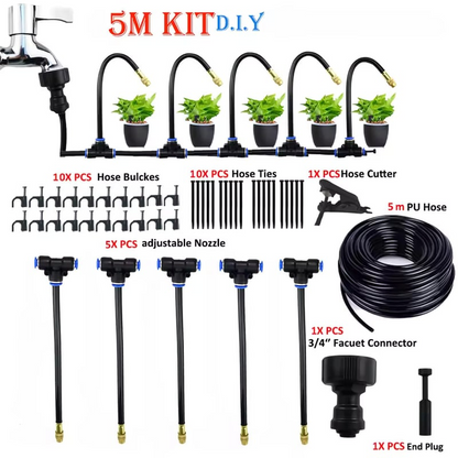 💗 360° Curved Garden Automatic Irrigation System
