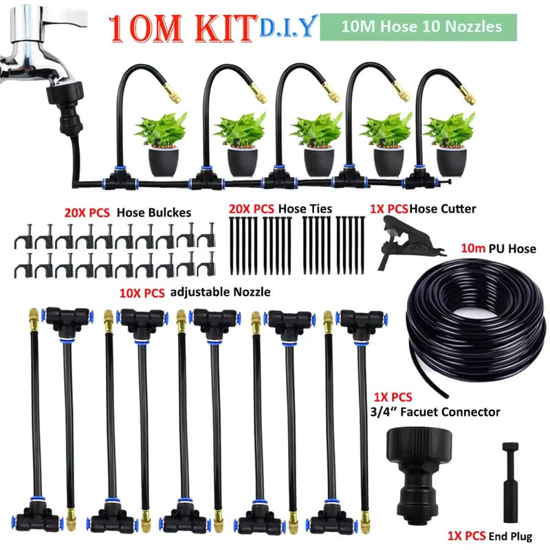 💗 360° Curved Garden Automatic Irrigation System