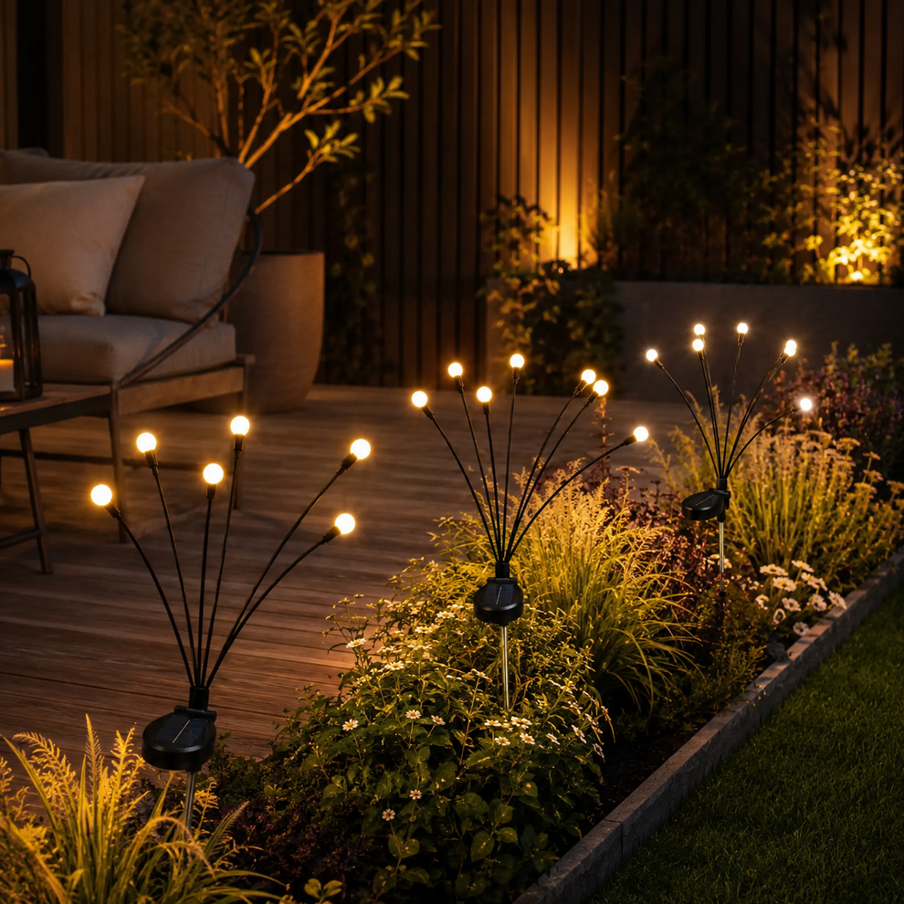 💡 Solar Firefly Garden Stake Lights💡