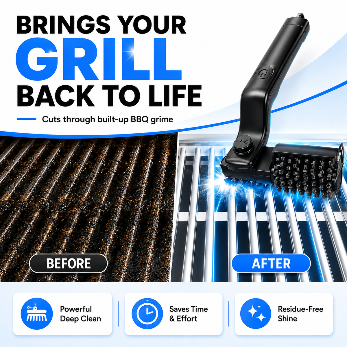 SAPROL ELECTRIC GRILL BRUSH