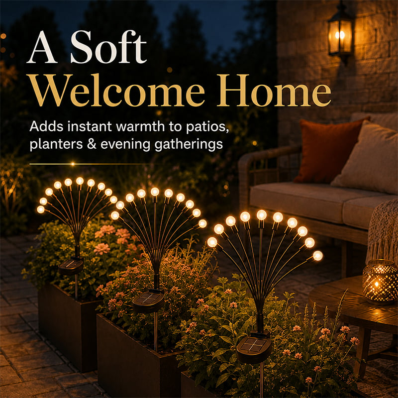 💡 Solar Firefly Garden Stake Lights💡