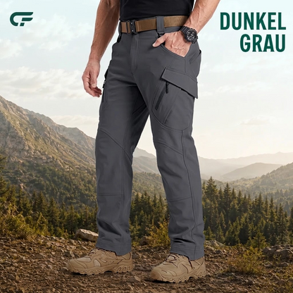 FlexCamo – Wasserdichte taktische Herren-Hose mit geradem Schnitt und 9 Taschen
