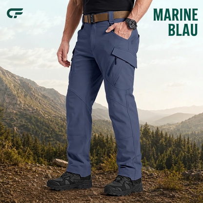 FlexCamo – Wasserdichte taktische Herren-Hose mit geradem Schnitt und 9 Taschen